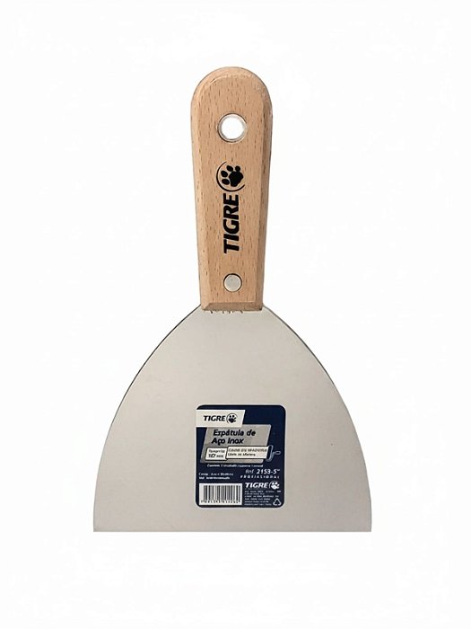 Espatula Em Aço Inox Para Massa Gesso E Textura 12.7 Cm 2153-5 Tigre