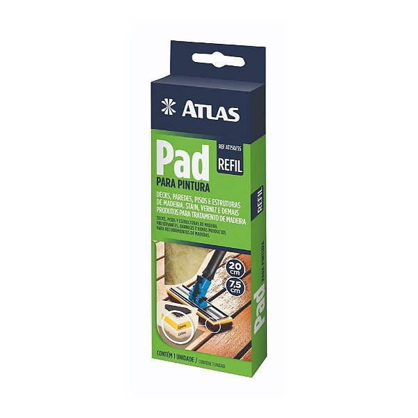Refil Para Pad de Verniz AT750/55 - Atlas