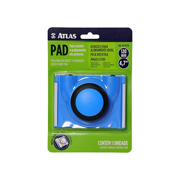 Pad P/ Recorte E Acabamento De Pintura Com Refil AT751/70 - Atlas