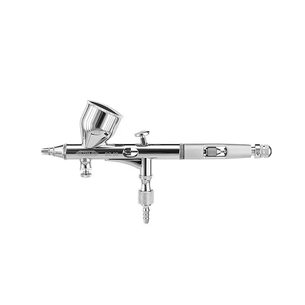 Aerógrafo Profissional Dupla Ação Bico 0,3 Mm Bc60 - Steula