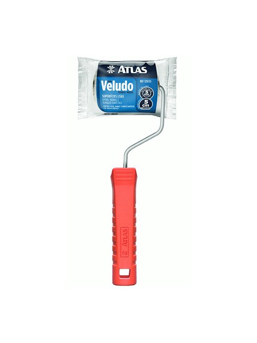 Rolo de Pintura Veludo Atlas 329/55 5cm Lã Natural 5mm Para Epóxi