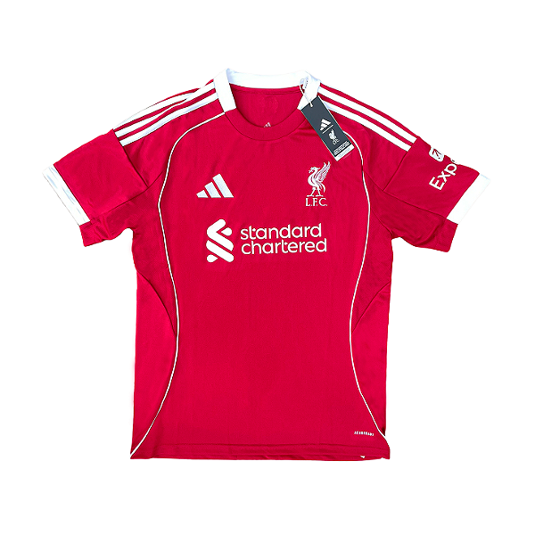 Camisa Liverpool Home 2025-26 (NOVA)