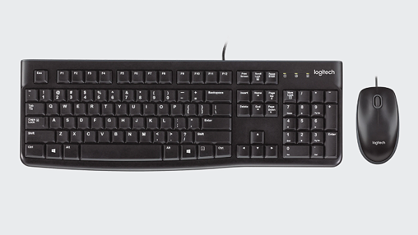 KIT TECLADO E MOUSE USB MK120