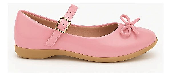 Sapatilha Infantil Menina Laço Princesa Mole Modesta Confort
