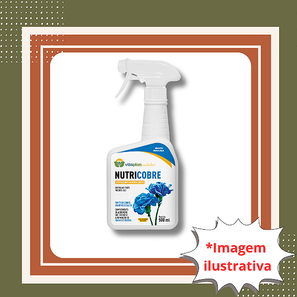 Fertilizante Foliar Nutri Cobre Spray – Pronto Uso 500 ml | Nutrição e Proteção para Plantas