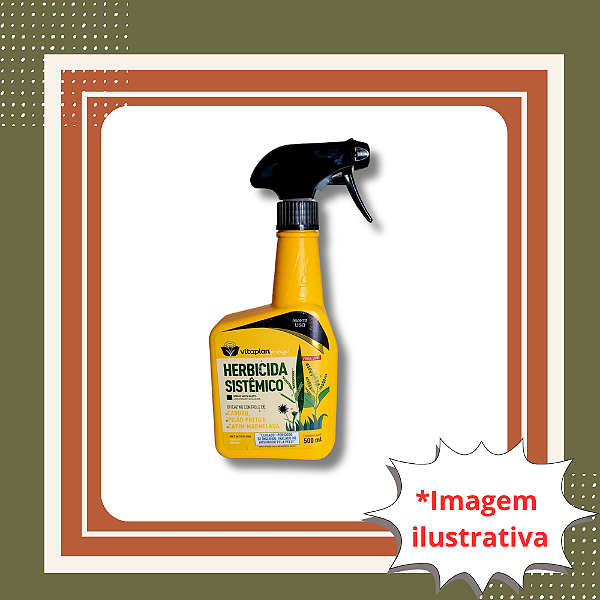 Herbicida Sistêmico 500ml – Vitaplan | Controle Eficiente de Ervas Daninhas