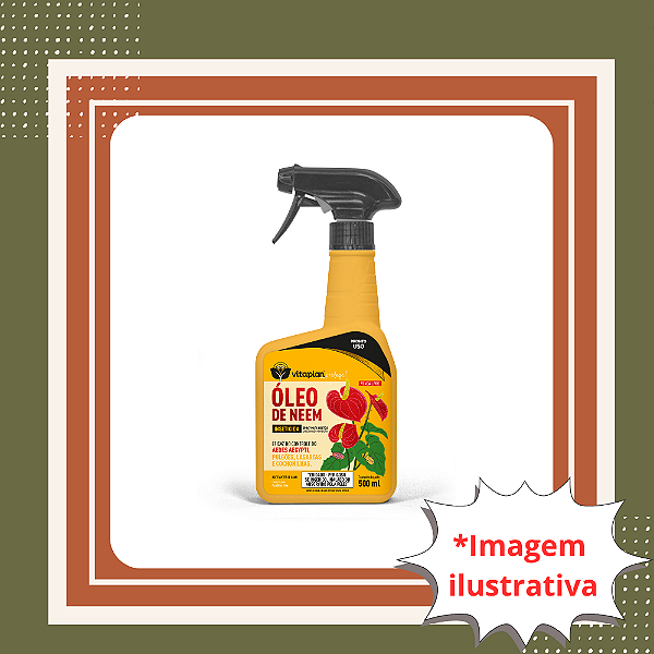 Óleo de Neem Pronto 500ml Vitaplan – Controle Natural de Pragas