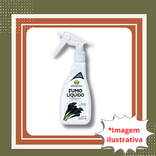Spray de Fumo Líquido 500 ml – Fertilizante Natural e Defensivo Orgânico