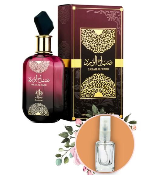 Decant Perfume Árabe Feminino Sabah Al Ward Eau de Parfum 5ml