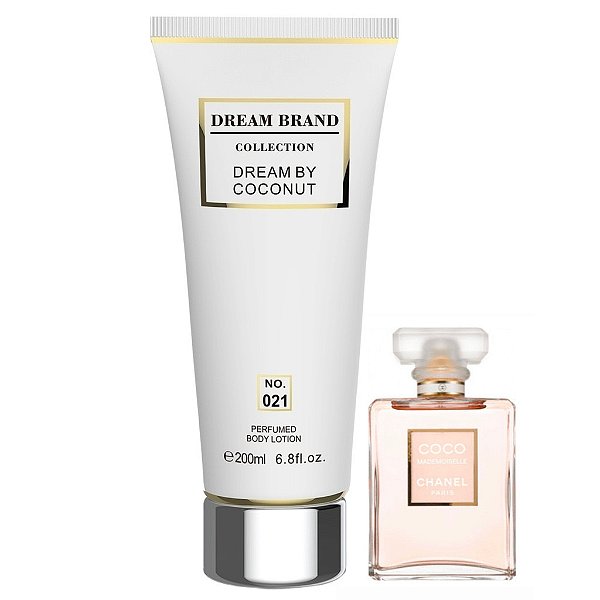 Creme Hidratante Brand Collection 021 - Insipiração Coco Mademoiselle