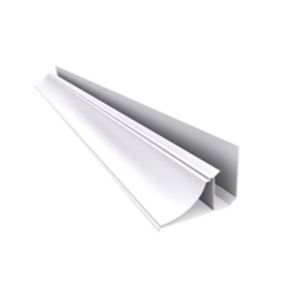 Meia Cana PVC Branca C/6M