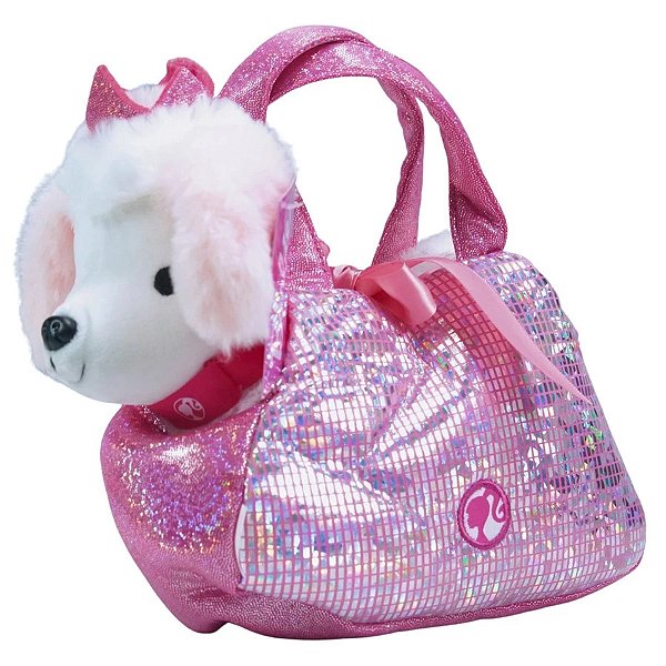 BARBIE PELUCIA NA BOLSINHA - FUN