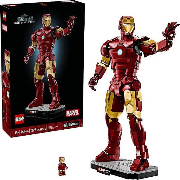 LEGO HOMEM DE FERRO MARK 3 EDICAO DE COLECIONADOR