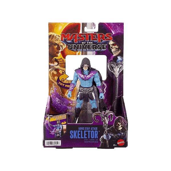 HE-MAN M.O.T.U. FIRST ONES FIGURA ARTICULADA 15CM ESQUELETO - MATTEL
