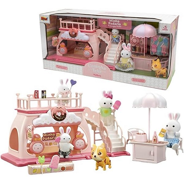 CASINHA FELIZ MINHA PADARIA - ZOOP TOYS