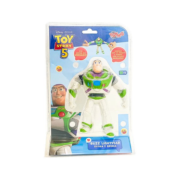 BONECO DE ESTICAR BUZZ LIGHTEAR TOY STORY 5 - TOYNG
