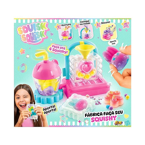 FABRICA FACA SEU SQUISHY - FUN