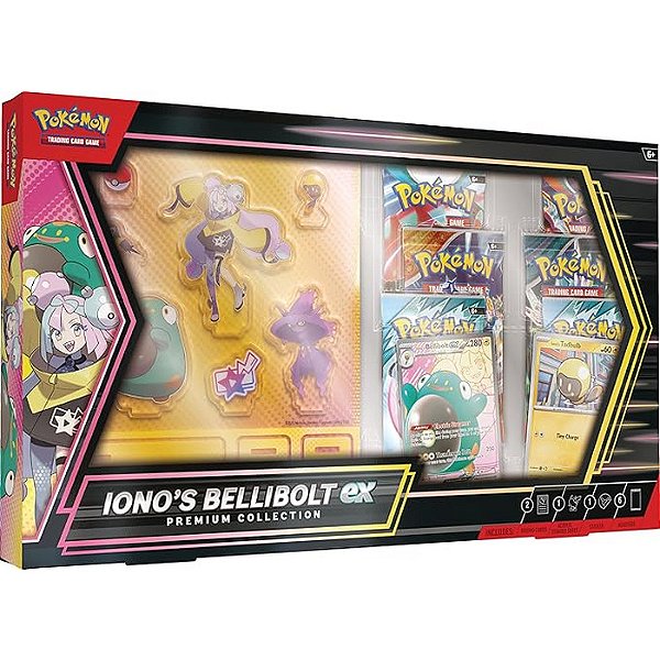 POKEMON TCG EM INGLES -  IONO´S BELLIBOLT EX PREMIUM EX COLLECTION - THE POKÉMON COMPANY
