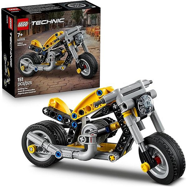 LEGO MOTOCICLETA AMARELA