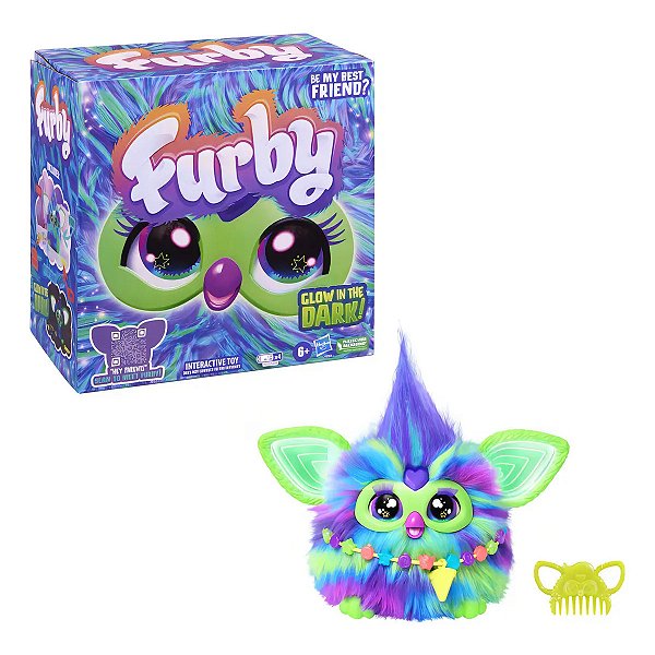 FURBY GALAXY BRILHA NO ESCURO - HASBRO