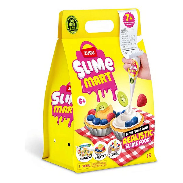 SLIME MART TORTA DE FRUTAS - ZURU