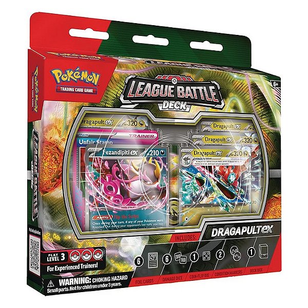 POKEMON TCG EM INGLES  DRAGAPULT EX LEAGUE BATTLE DECK - THE POKÉMON COMPANY