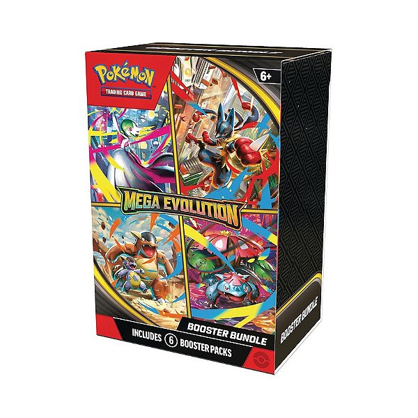 POKEMON TCG EM INGLES MEGA EVOLUTION BOOSTER BUNDLE - THE POK?MON COMPANY