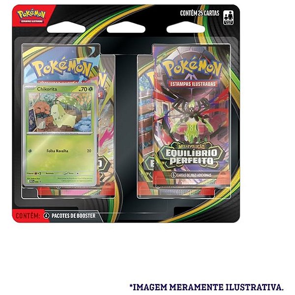 POKEMON TCG EQUILIBRIO PERFEITO - BLISTER QUADRUPLO - COPAG