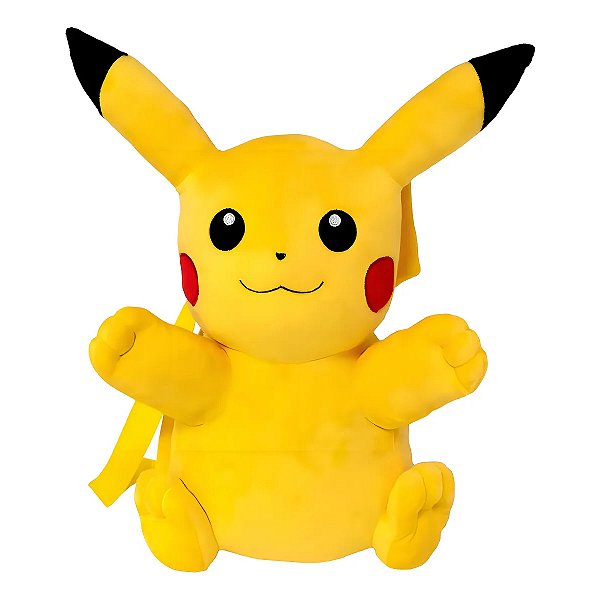MOCHILA POKEMON PIKACHU 35 CM - BBR TOYS