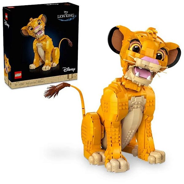 LEGO DISNEY JOVEM SIMBA REI LE?O - LEGO