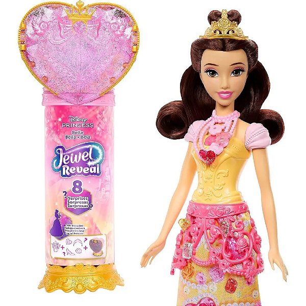 DISNEY PRINCESAS BELA REVEAL - MATTEL