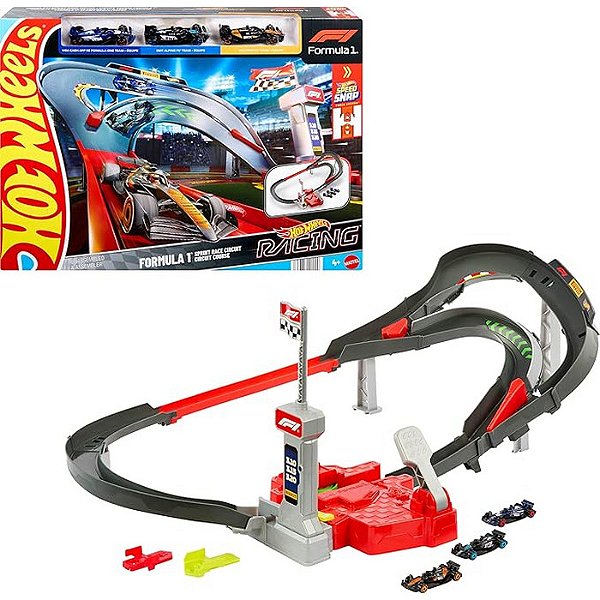 HOT WHEELS PISTA RACING F1 CIRCUITO DE CORRIDA SPRINT 2025 - MATTEL