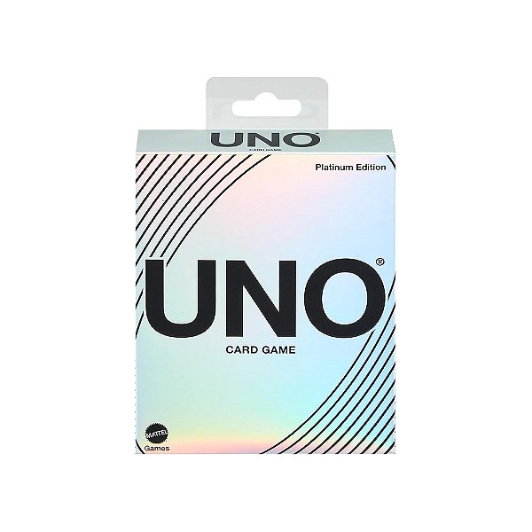JOGO DE CARTAS UNO PLATINUM  - MATTEL