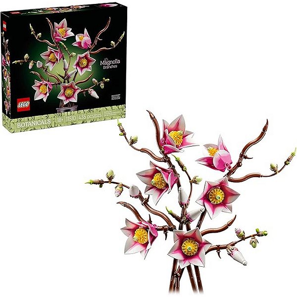 LEGO BOTANICALS GALHOS DE MAGNOLIA - LEGO