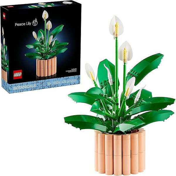 LEGO BOTANICALS LIRIO-DA-PAZ - LEGO