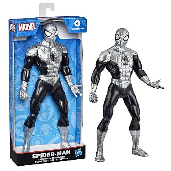 MARVEL HOMEM ARANHA BLINDADO 24 CM - HASBRO