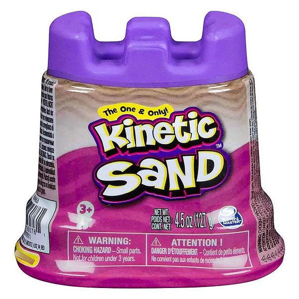 CASTELO DE AREIA KINETIC SAND ROSA - SUNNY