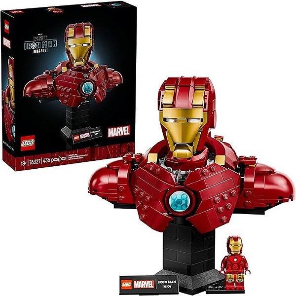 LEGO BUSTO DO HOMEM DE FERRO MK4 - LEGO