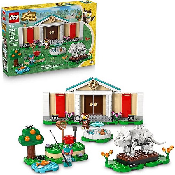 LEGO ANIMAL CROSSING COLEÇÃO DO MUSEU DO BLATHERS - LEGO