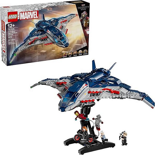 LEGO MARVEL QUINJET DE VINGADORES: A ERA DE ULTRON - LEGO