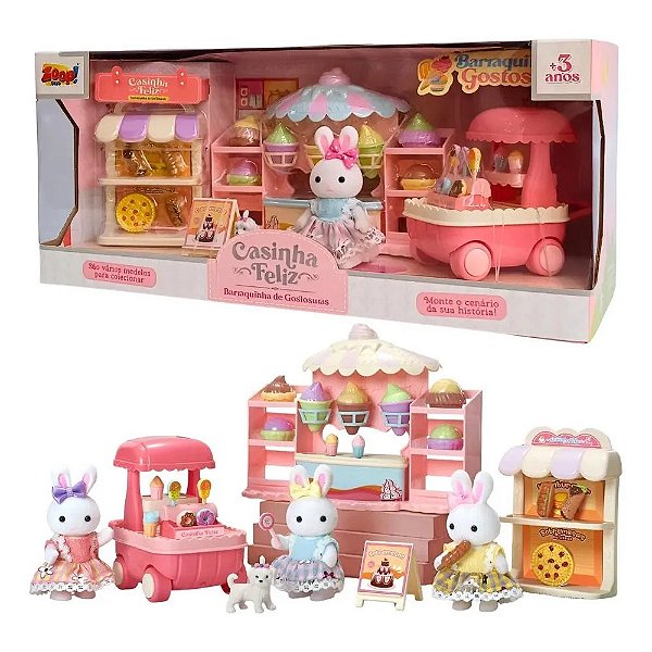 CASINHA FELIZ BARRAQUINHA DE GOSTOSURAS II - ZOOP TOYS