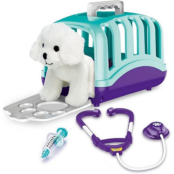 ADOTADOS PET CARE MALETINHA COM ACESSORIOS PELUCIA - FUN