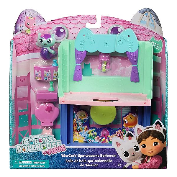 PLAYSET SPA BANHEIRO DA MERCAT GABBYS DOLLSHOUSE - SUNNY