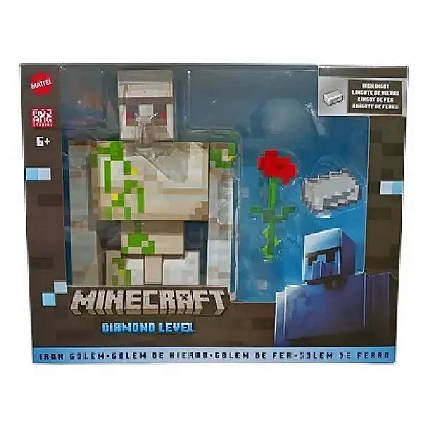 MINECRAFT DIAMOND LEVEL - IRON GOLEM - MATTEL
