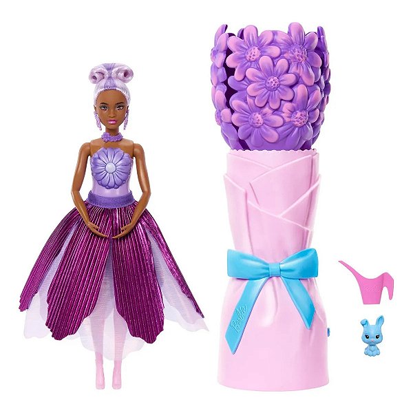 BARBIE REVEAL FLORES ROXA - MATTEL
