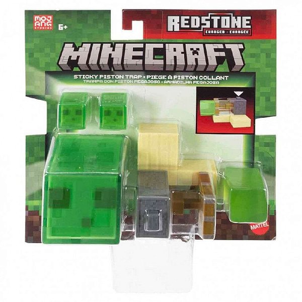 MINECRAFT FIGURA DE AÇÃO ARMADILHA DO SLIME - MATTEL