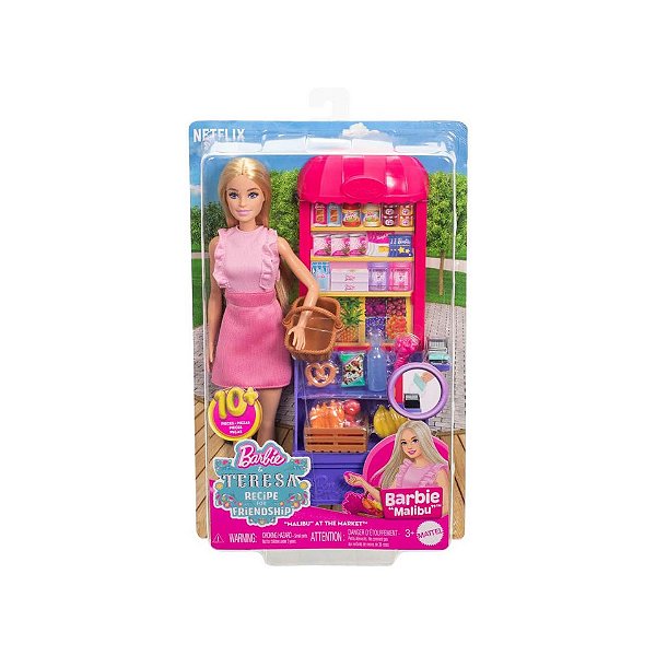 BARBIE RECEITA DA AMIZADE TERESA SUPERMERCADO - MATTEL