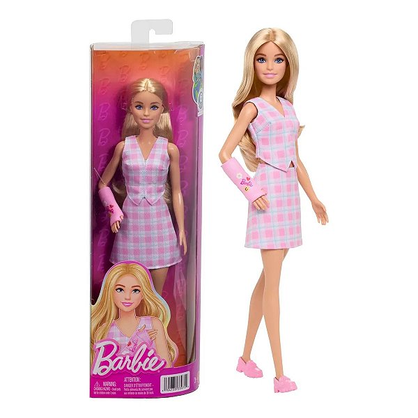 BARBIE FASHIONISTA GESSO NO BRAÇO - MATTEL