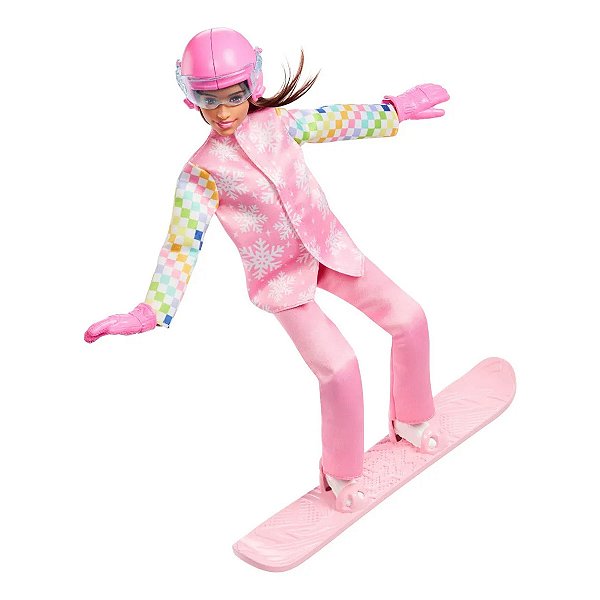BARBIE I CAN BE PLAYSET PROFISSÕES DELUXE ESQUIADORA - MATTEL
