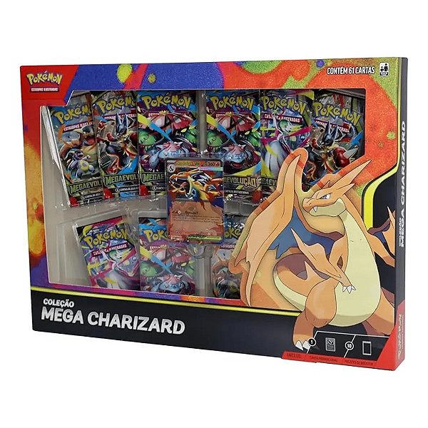 POKEMON TCG - COLEÇÃO MEGA CHARIZARD Y - COPAG